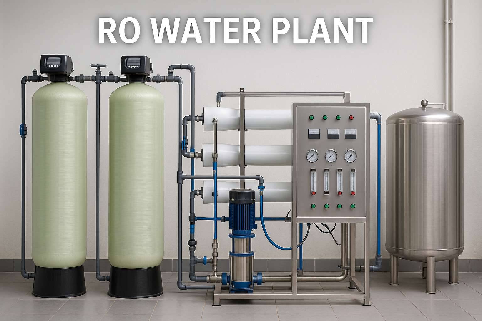 Industrial RO Water Plant
